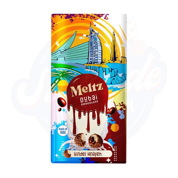 Meltz Dubai Chocolate Kinder Knafeh 192g - Pack of 6 - Stateside Distribution