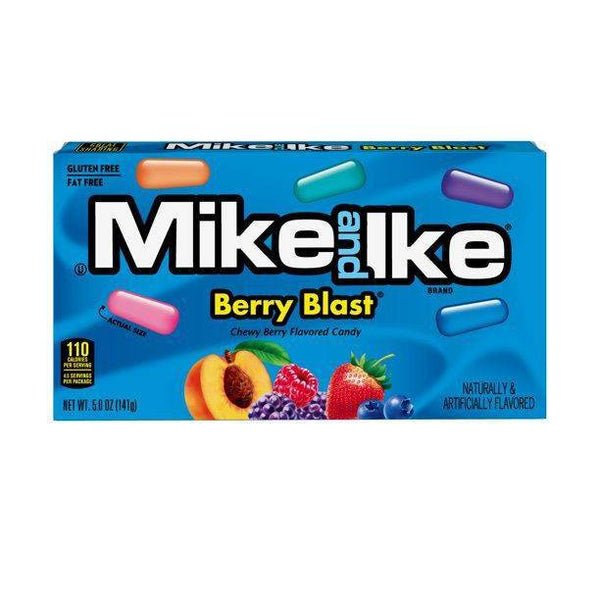 Mike and Ike Berry Blast 4.25oz/120.4g - Pack of 12 - Stateside Distribution