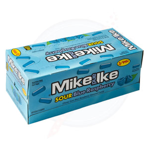 Mike and Ike Sour Blue Raspberry 0.78oz/22g - Pack of 24 - Stateside Distribution