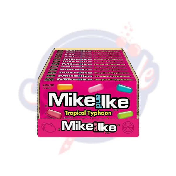 Mike and Ike Tropical Typhoon 4.25oz/120.4g - Pack of 12 - Stateside Distribution