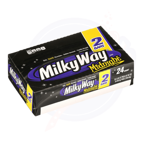 Milky Way Dark Midnight 2.83oz/80.2g - Pack of 24 - Stateside Distribution