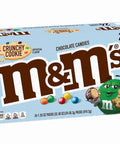 M&M's Crunchy Cookie 1.35oz/38.3g - Pack of 24 - Stateside Distribution