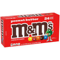 M&M'S Peanut Butter 1.63oz/46.2g - Pack of 24 - Stateside Distribution