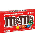 M&M'S Peanut Butter 1.63oz/46.2g - Pack of 24 - Stateside Distribution