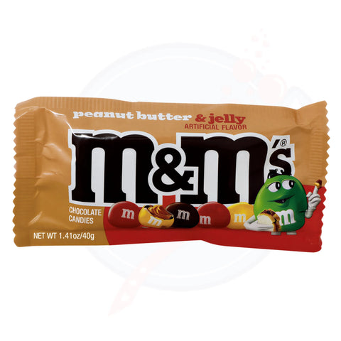 M&M's Peanut Butter & Jelly 1.41oz/40g - Pack of 24 - Stateside Distribution