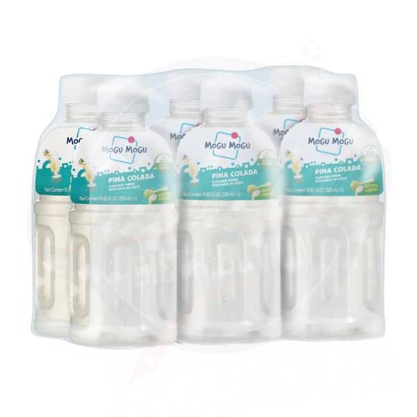 Mogu Mogu Nata De Coco Drink Pina Colada Flavour 10.8fl oz/320ml - Pack of 24 - Stateside Distribution