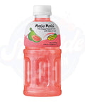 Mogu Mogu Nata De Coco Drink Pink Guava Flavour 10.8fl oz/320ml - Pack of 24 - Stateside Distribution