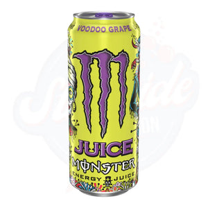 Monster Juice Vodoo Grape 16 fl oz/473ml - Pack of 24 - Stateside Distribution