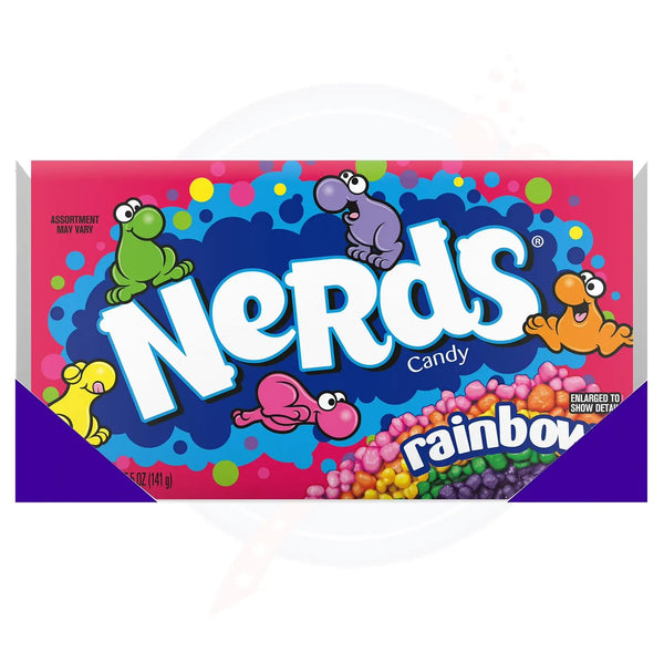Nerds Rainbow Theatre Box 5oz/141g - Pack of 12 - Stateside Distribution