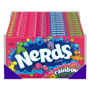 Nerds Rainbow Theatre Box 5oz/141g - Pack of 12 - Stateside Distribution