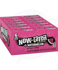 Now and Later Watermelon 0.93oz/26g - Pack of 24 - Stateside Distribution