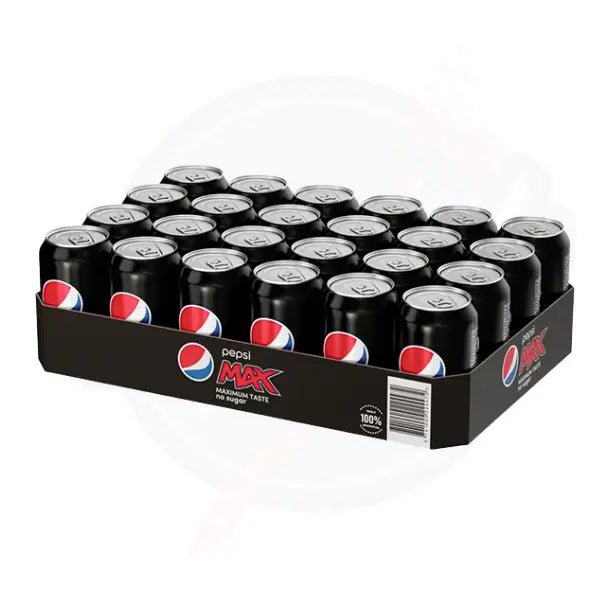 Pepsi Max 330ml (GB) - Pack of 24 - Stateside Distribution