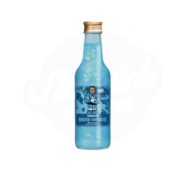 Potions Cauldron Fantastic 4 Mr Fantastic Blue Grape Soda 330ml - Pack of 12 - Stateside Distribution