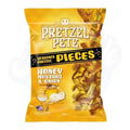 Pretzel Pete Honey Mustard & Onion Pretzel Pieces 160g - Pack of 8 - Stateside Distribution