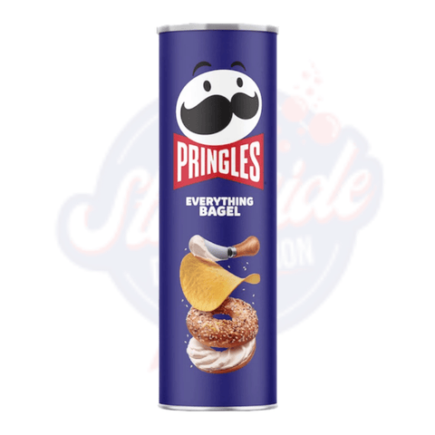 Pringles Everything Bagel 5.5oz/158g - Pack of 14 - Stateside Distribution