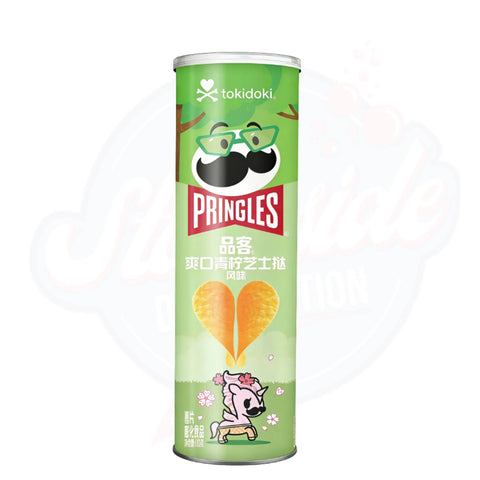 Pringles flavour Lime & Tarte potato crisps 110g - Pack of 20 - Stateside Distribution