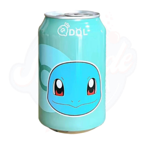 QDOL Citrus Flavour Sparkling Water Pokemon Pikachu 330ml - Pack of 24 - Stateside Distribution