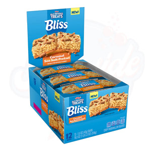 Rice Krispies Treats Caramel Sea Salt 1.5oz/ 42.5g - Pack of 12 - Stateside Distribution