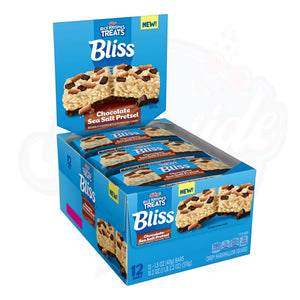 Rice Krispies Treats Choc Sea Salt 1.5oz/42.5g - Pack of 12 - Stateside Distribution