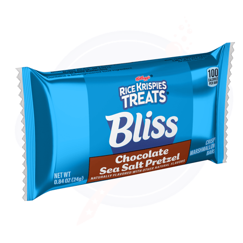 Rice Krispies Treats Choc Sea Salt 1.5oz/42.5g - Pack of 12 - Stateside Distribution