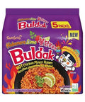 Samyang Habanero Lime Hot Chicken Flavour Ramen Noodles 4.76oz/135g - Pack of 5 x 8 (BBD: 03/03/2025) - Stateside Distribution