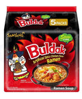 Samyang Stew Type Hot Chicken Flavour Ramen Noodles 5.11oz/145g - Pack of 5 x 8 (BBD: 15/01/2025) - Stateside Distribution