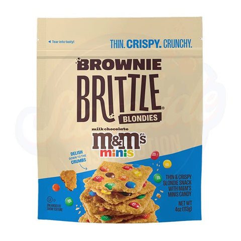 Sheila G's M&M Blondie Brownie Brittle 4oz/113g - Pack of 6 - Stateside Distribution