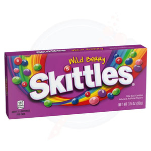 Skittles Wild Berry Theatre Box 3.5oz/99g - Pack of 12 - Stateside Distribution