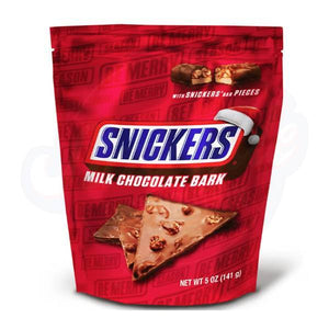 Snickers Bark Milk Chocolate 5oz/141g - Pack of 12 - Stateside Distribution