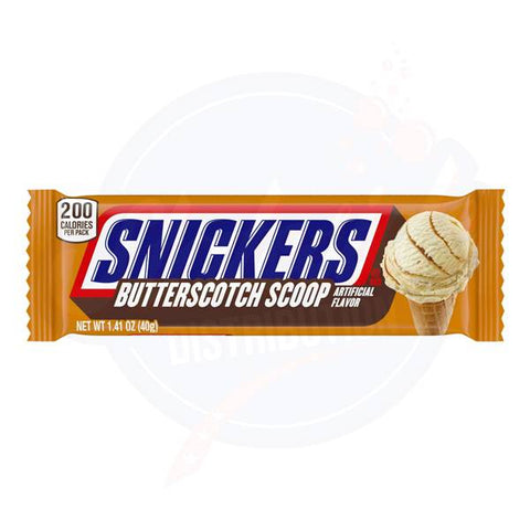Snickers Butterscotch Scoop 1.41oz/40g - Pack of 24 - Stateside Distribution