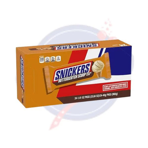 Snickers Butterscotch Scoop 1.41oz/40g - Pack of 24 - Stateside Distribution