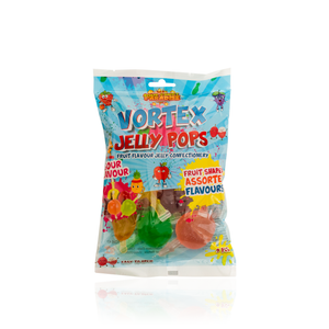 Sour Candy Paradise Vortex Jelly Pops 315g - Pack of 12 - Stateside Distribution