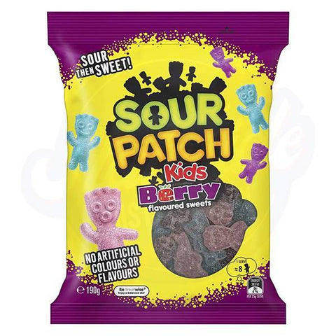 Sour Patch Kids Berry 6.7oz/190g - Pack of 20 - Stateside Distribution