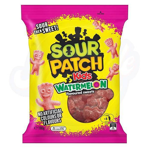 Sour Patch Kids Watermelon 6.7oz/190g - Pack of 20 - Stateside Distribution