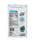 Sour Strips Blue Raspberry Candy 3.4oz/96g - Pack of 12 - Stateside Distribution