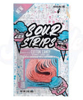 Sour Strips Cotton Candy 3.4oz/96g – Pack of 12 - Stateside Distribution