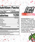Sour Strips Lemon Berry Candy 3.4oz/96g - Pack of 12 - Stateside Distribution