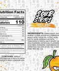 Sour Strips Tropical Mango 3.4oz/96g - Pack of 12 - Stateside Distribution
