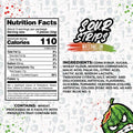 Sour Strips Watermelon Candy 3.4oz/96g - Pack of 12 - Stateside Distribution