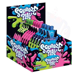 Squeeze & Play Candy 59g - Pack of 12 - Stateside Distribution