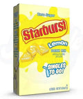 Starburst Lemon Drink Mix Singles To Go Powder 0.6oz/17g - Pack of 12 - Stateside Distribution