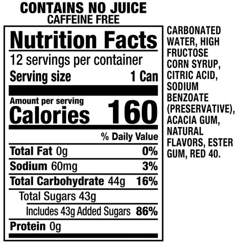 Sunkist Watermelon Lemonade 12fl oz/355ml - Pack of 12 - Stateside Distribution