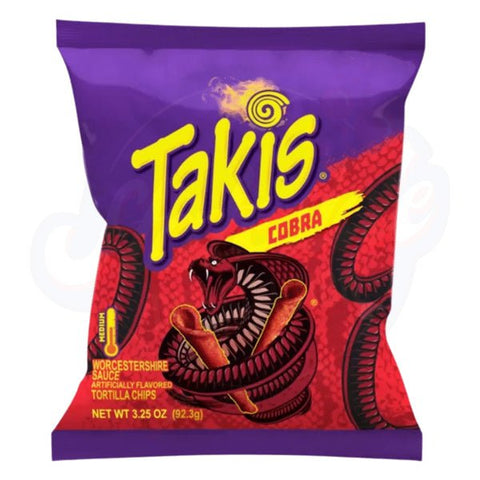 Takis Cobra 3.25oz/92.3g – Pack of 20 - Stateside Distribution