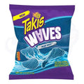 Takis Waves Potato Chips Blue Heat 2.5oz/71g - Pack of 20 (BBD: 25/12/2024) - Stateside Distribution