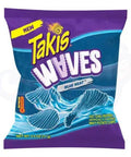 Takis Waves Potato Chips Blue Heat 2.5oz/71g - Pack of 20 (BBD: 25/12/2024) - Stateside Distribution