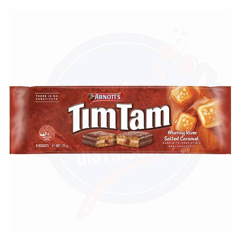 Tim Tam Murray River Salted Caramel 6.17oz/175g - Pack of 24 - Stateside Distribution