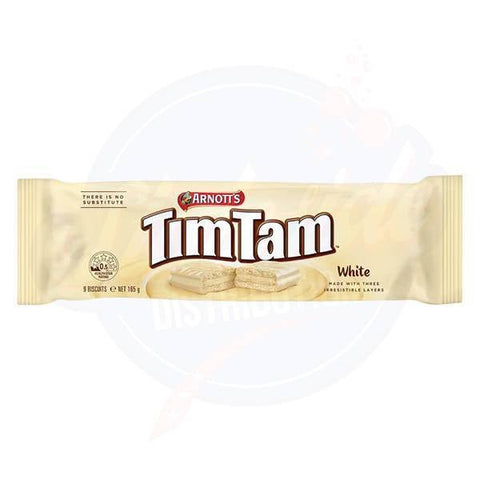 Tim Tam White 5.8oz/165g - Pack of 24 - Stateside Distribution