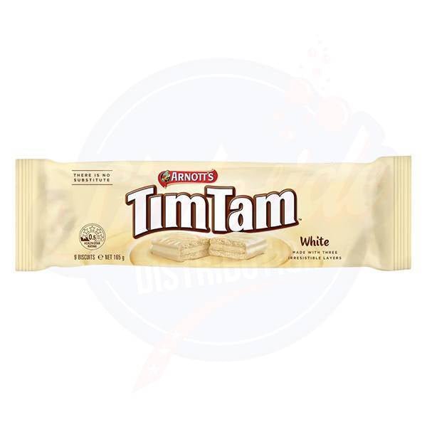 Tim Tam White 5.8oz/165g - Pack of 24 - Stateside Distribution