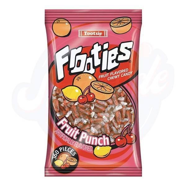 Tootsie Frooties Fruit Punch 38.8oz/1.1kg - 360 Pieces - Stateside Distribution