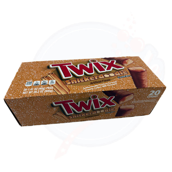 Twix Snickerdoodle 1.41oz/40g - Pack of 20 - Stateside Distribution